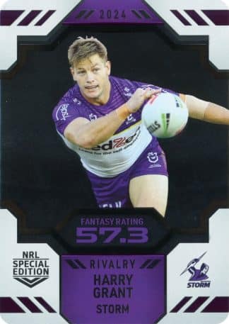 2024 NRL Rivalry Game Card - 29 Harry Grant Melbourne Storm