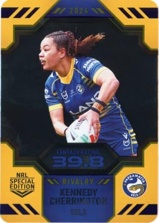 2024 NRL Rivalry Game Card - 44 Kennedy Cherrington Parramatta Eels