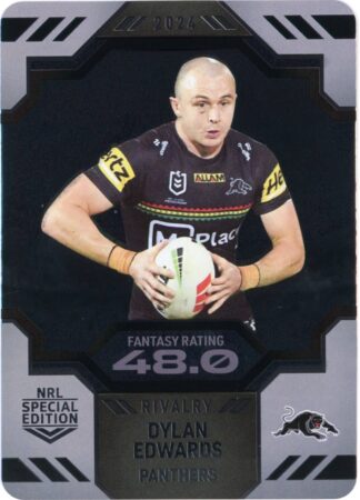 2024 NRL Rivalry Game Card - 46 Dylan Edwards Penrith Panthers