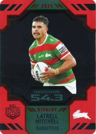 2024 NRL Rivalry Game Card - 50 Latrell Mitchell South Sydney Rabbitohs