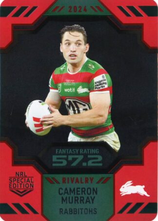 2024 NRL Rivalry Game Card - 51 Cameron Murray South Sydney Rabbitohs