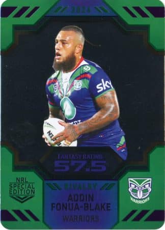 2024 NRL Rivalry Game Card - 62 Addin Fonua-Blake Warriors