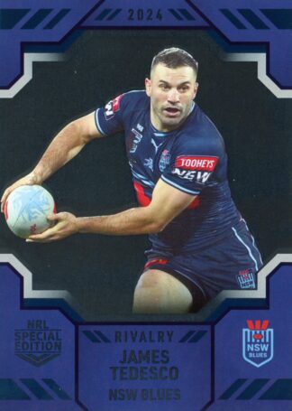 2024 NRL Rivalry Silver Special - S04 James Tedesco NSW Blues