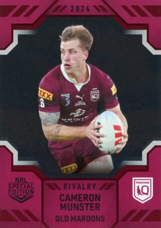 2024 NRL Rivalry Silver Special - S16 Cameron Munster QLD Maroons