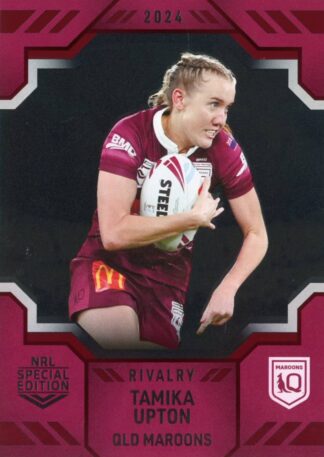 2024 NRL Rivalry Silver Special - S24 Tamika Upton QLD Maroons