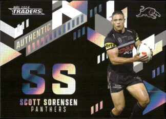 2024 NRL Traders NRL Authentic Initials - AI12 Scott Sorensen Penrith Panthers