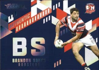 2024 NRL Traders NRL Authentic Initials - AI15 Brandon Smith Sydney Roosters