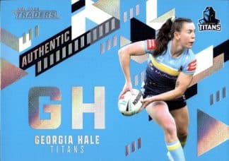 2024 NRL Traders NRLW Authentic Initials - AI21 Georgia Hale Gold Coast Titans