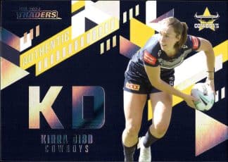 2024 NRL Traders NRLW Authentic Initials - AI23 Kirra Dibb North QLD Cowboys
