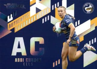 2024 NRL Traders NRLW Authentic Initials - AI24 Abbi Church Parramatta Eels