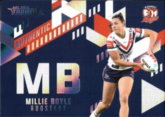 2024 NRL Traders NRLW Authentic Initials - AI26 Millie Boyle Sydney Roosters