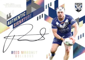 2024 NRL Traders NRL Authentic Signature White - AW03 Reed Mahoney Canterbury Bulldogs