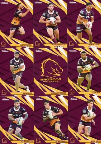 2024 NRL Traders Base Team Set - Brisbane Broncos