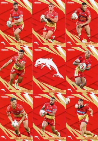 2024 NRL Traders Base Team Set - Dolphins