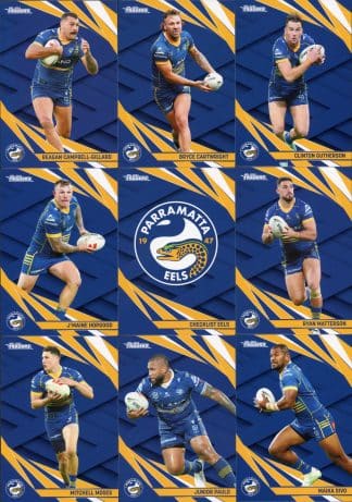 2024 NRL Traders Base Team Set - Parramatta Eels