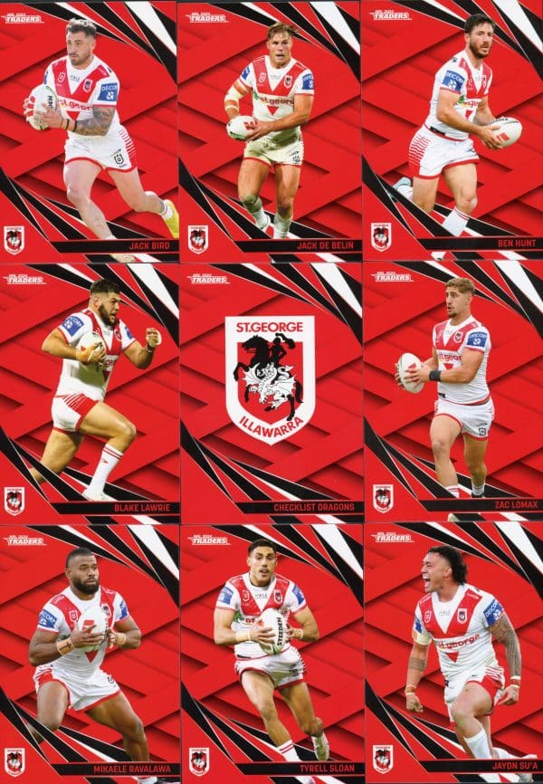 2024 NRL Traders Album With Full Base Set – 153 Common Cards - Image 15