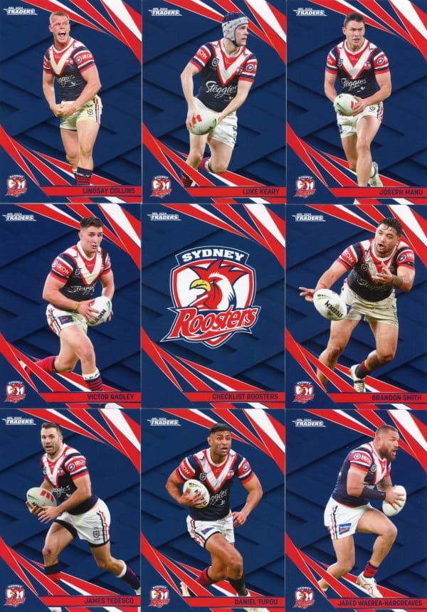 2024 NRL Traders Album With Full Base Set – 153 Common Cards - Image 16