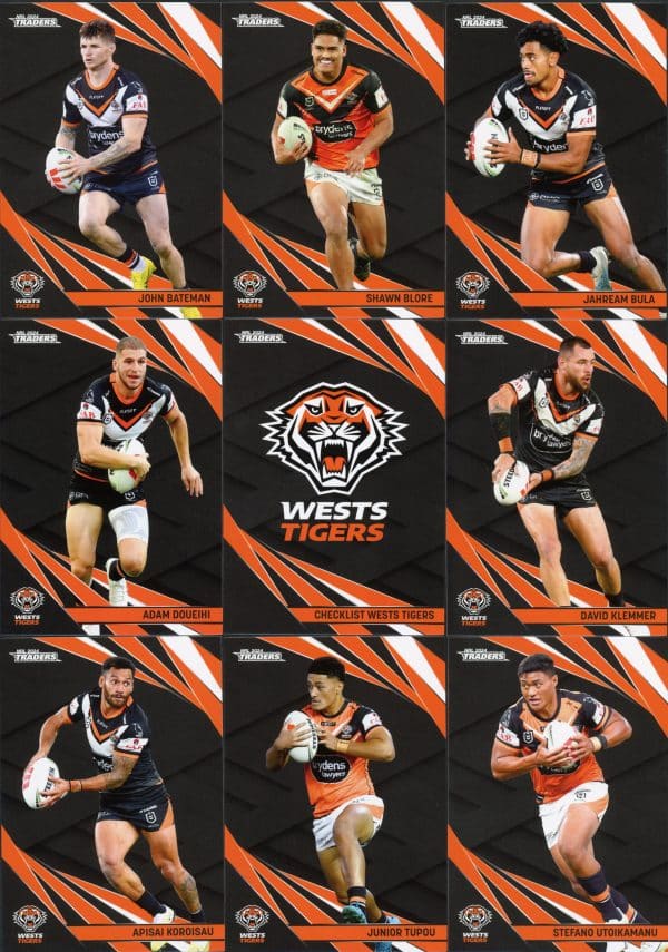 2024 NRL Traders Album With Full Base Set – 153 Common Cards - Image 18