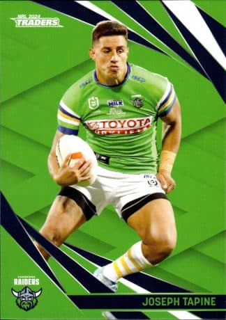 2024 NRL Traders Common Card - Base 016 Joseph Tapine Canberra Raiders