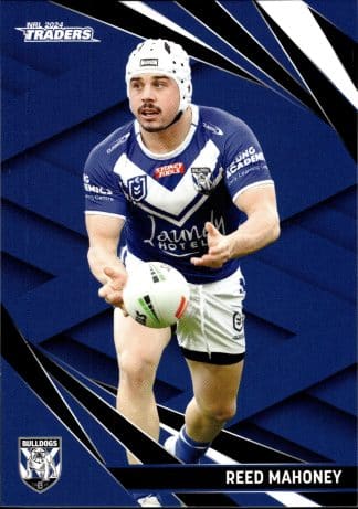 2024 NRL Traders Common Card - Base 025 Reed Mahoney Canterbury Bulldogs