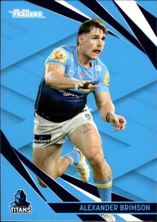 2024 NRL Traders Common Card - Base 047 Alexander Brimson Gold Coast Titans