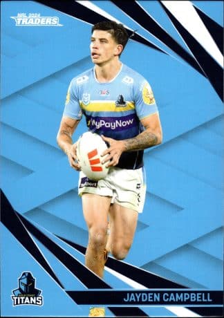 2024 NRL Traders Common Card - Base 048 Jayden Campbell Gold Coast Titans