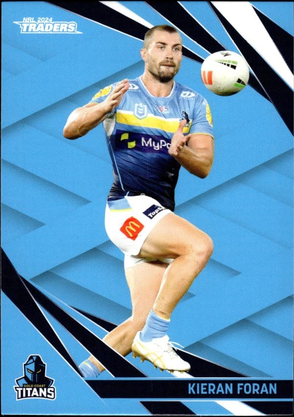 2024 NRL Traders Common Card - Base 051 Kieran Foran Gold Coast Titans