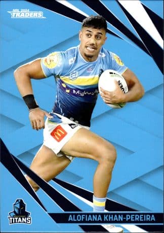 2024 NRL Traders Common Card - Base 053 Alofiana Khan-Pereira Gold Coast Titans