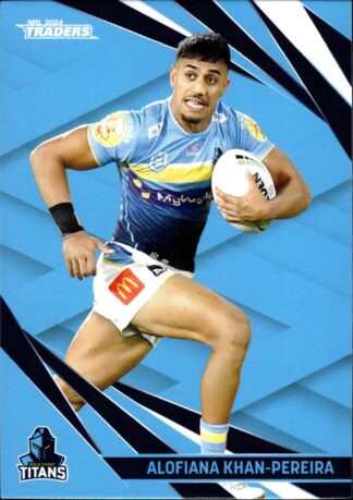 2024 NRL Traders Common Card - Base 053 Alofiana Khan-Pereira Gold Coast Titans