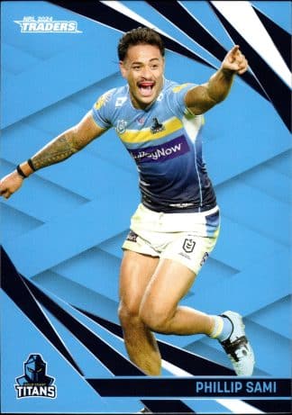 2024 NRL Traders Common Card - Base 054 Phillip Sami Gold Coast Titans