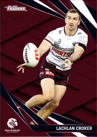 2024 NRL Traders Common Card - Base 057 Lachlan Croker Manly Sea Eagles