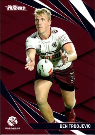 2024 NRL Traders Common Card - Base 061 Ben Trbojevic Manly Sea Eagles