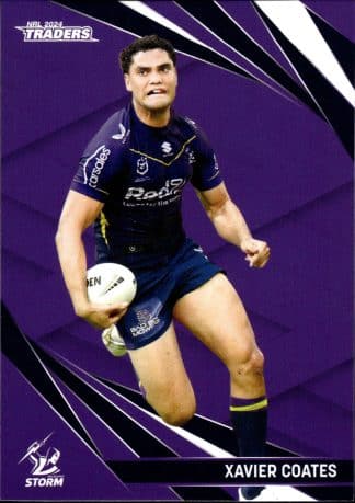 2024 NRL Traders Common Card - Base 066 Xavier Coates Melbourne Storm
