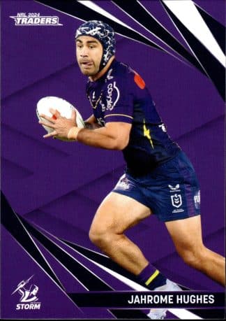 2024 NRL Traders Common Card - Base 068 Jahrome Hughes Melbourne Storm