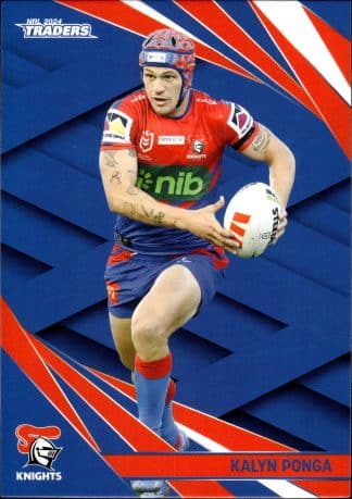 2024 NRL Traders Common Card - Base 079 Kalyn Ponga Newcastle Knights