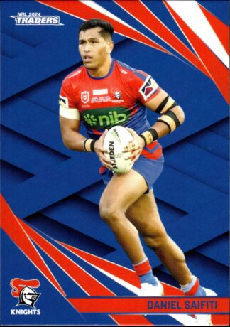 2024 NRL Traders Common Card - Base 080 Daniel Saifiti Newcastle Knights