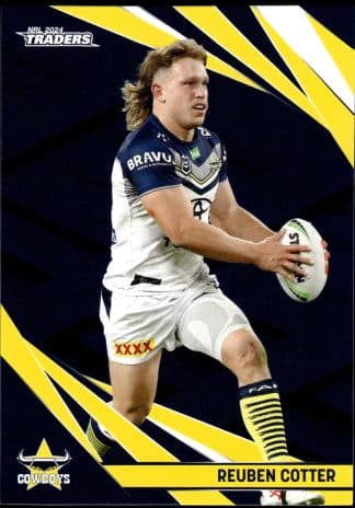 2024 NRL Traders Common Card - Base 083 Reuben Cotter North QLD Cowboys