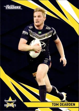 2024 NRL Traders Common Card - Base 084 Tom Dearden North QLD Cowboys
