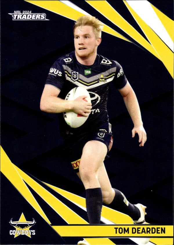 2024 NRL Traders Common Card - Base 084 Tom Dearden North QLD Cowboys