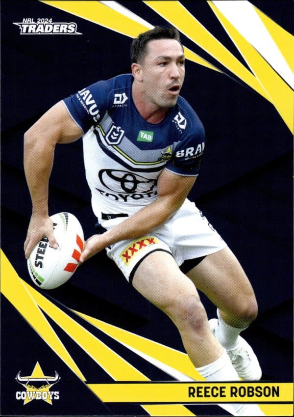2024 NRL Traders Common Card - Base 087 Reece Robson North QLD Cowboys