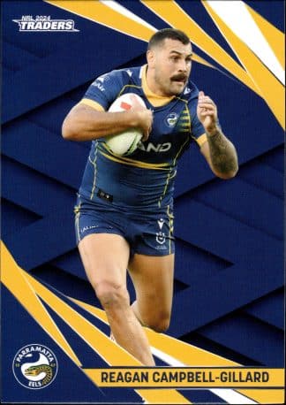 2024 NRL Traders Common Card - Base 092 Reagan Campbell-Gillard Parramatta Eels