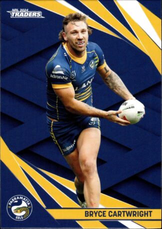 2024 NRL Traders Common Card - Base 093 Bryce Cartwright Parramatta Eels