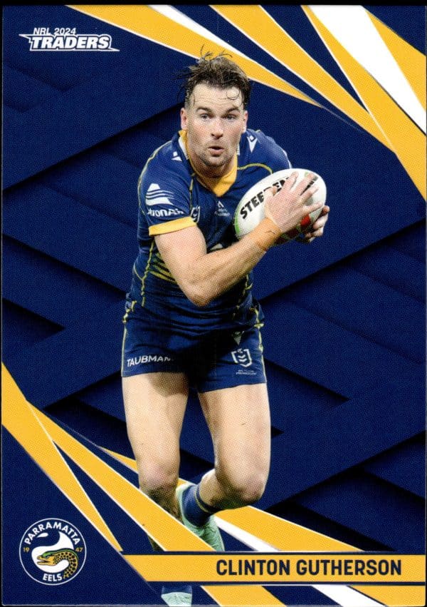 2024 NRL Traders Common Card - Base 094 Clinton Gutherson Parramatta Eels