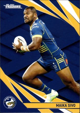 2024 NRL Traders Common Card - Base 099 Maika Sivo Parramatta Eels