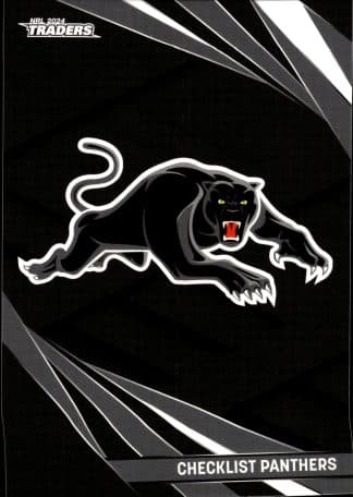 2024 NRL Traders Common Card - Base 100 Checklist Penrith Panthers