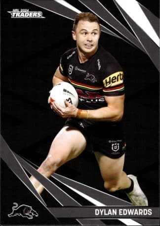 2024 NRL Traders Common Card - Base 102 Dylan Edwards Penrith Panthers