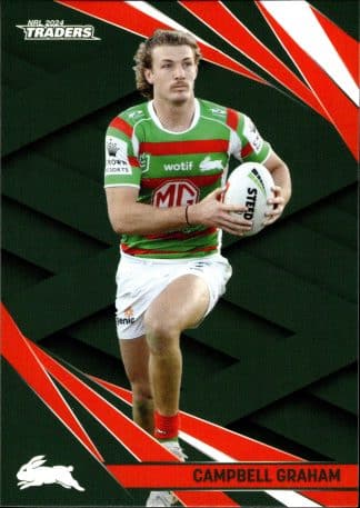 2024 NRL Traders Common Card - Base 112 Campbell Graham South Sydney Rabbitohs