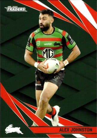 2024 NRL Traders Common Card - Base 113 Alex Johnston South Sydney Rabbitohs