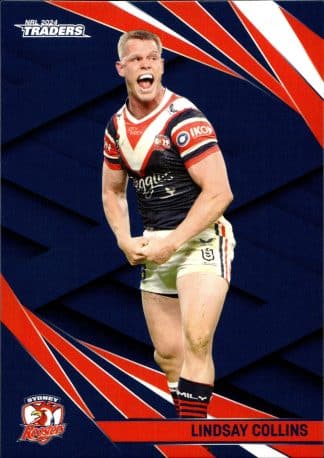 2024 NRL Traders Common Card - Base 128 Lindsay Collins Sydney Roosters