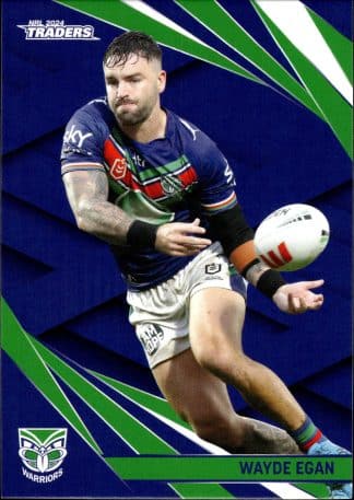 2024 NRL Traders Common Card - Base 137 Wayde Egan Warriors